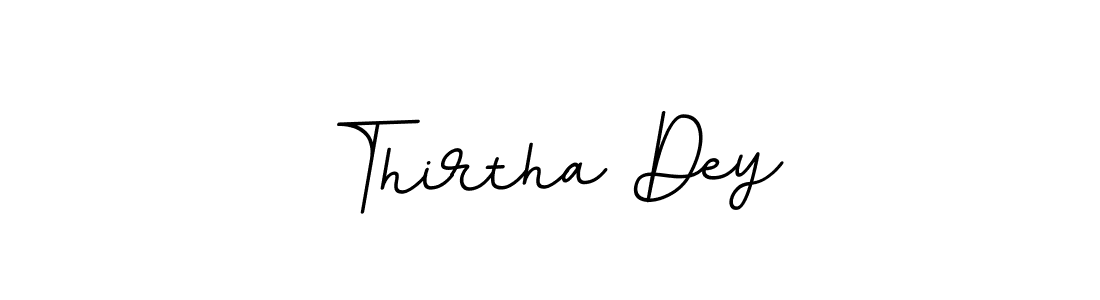 How to make Thirtha Dey signature? BallpointsItalic-DORy9 is a professional autograph style. Create handwritten signature for Thirtha Dey name. Thirtha Dey signature style 11 images and pictures png