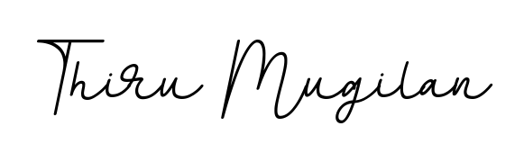 Master the art of signing with Thiru Mugilan written in fluent BallpointsItalic-DORy9 script. A great template to practice and refine your handwriting. Thiru Mugilan signature style 11 images and pictures png