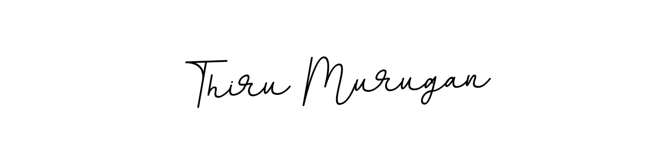 Create a beautiful signature design for name Thiru Murugan. With this signature (BallpointsItalic-DORy9) fonts, you can make a handwritten signature for free. Thiru Murugan signature style 11 images and pictures png