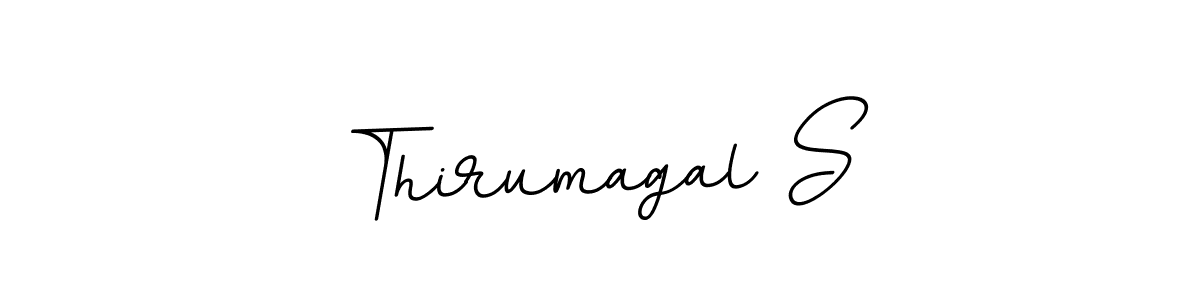 How to Draw Thirumagal S signature style? BallpointsItalic-DORy9 is a latest design signature styles for name Thirumagal S. Thirumagal S signature style 11 images and pictures png