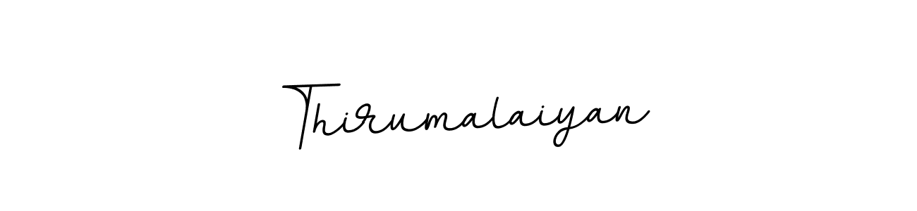 Design your own signature with our free online signature maker. With this signature software, you can create a handwritten (BallpointsItalic-DORy9) signature for name Thirumalaiyan. Thirumalaiyan signature style 11 images and pictures png