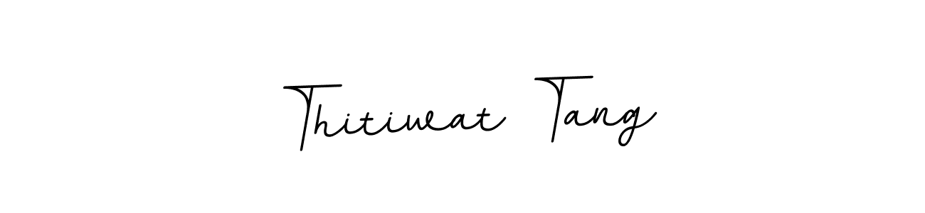 Also You can easily find your signature by using the search form. We will create Thitiwat Tang name handwritten signature images for you free of cost using BallpointsItalic-DORy9 sign style. Thitiwat Tang signature style 11 images and pictures png