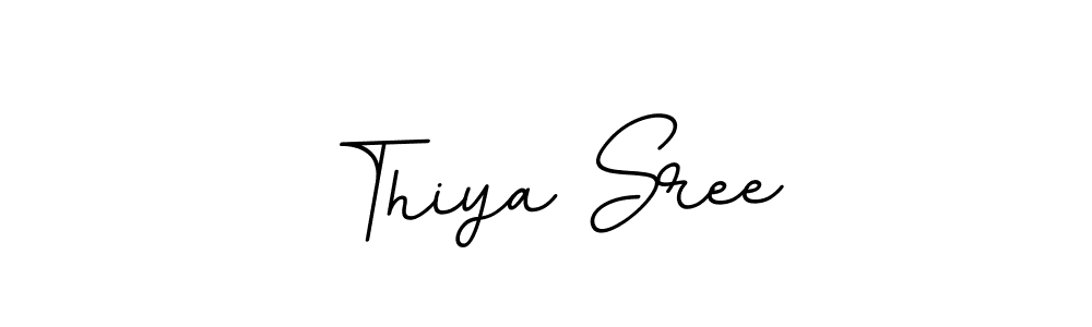 How to Draw Thiya Sree signature style? BallpointsItalic-DORy9 is a latest design signature styles for name Thiya Sree. Thiya Sree signature style 11 images and pictures png