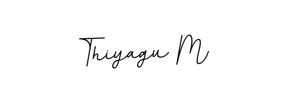 How to make Thiyagu M signature? BallpointsItalic-DORy9 is a professional autograph style. Create handwritten signature for Thiyagu M name. Thiyagu M signature style 11 images and pictures png