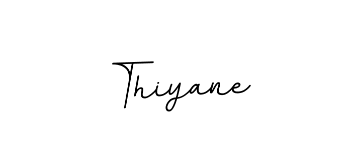 Create a beautiful signature design for name Thiyane. With this signature (BallpointsItalic-DORy9) fonts, you can make a handwritten signature for free. Thiyane signature style 11 images and pictures png