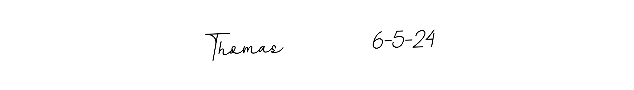 BallpointsItalic-DORy9 is a professional signature style that is perfect for those who want to add a touch of class to their signature. It is also a great choice for those who want to make their signature more unique. Get Thomas         6-5-24 name to fancy signature for free. Thomas         6-5-24 signature style 11 images and pictures png