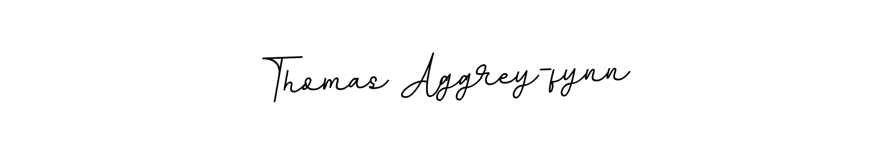 Thomas Aggrey-fynn stylish signature style. Best Handwritten Sign (BallpointsItalic-DORy9) for my name. Handwritten Signature Collection Ideas for my name Thomas Aggrey-fynn. Thomas Aggrey-fynn signature style 11 images and pictures png