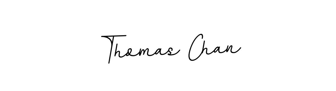 Design your own signature with our free online signature maker. With this signature software, you can create a handwritten (BallpointsItalic-DORy9) signature for name Thomas Chan. Thomas Chan signature style 11 images and pictures png