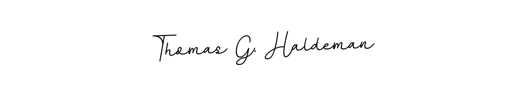 Thomas G. Haldeman stylish signature style. Best Handwritten Sign (BallpointsItalic-DORy9) for my name. Handwritten Signature Collection Ideas for my name Thomas G. Haldeman. Thomas G. Haldeman signature style 11 images and pictures png