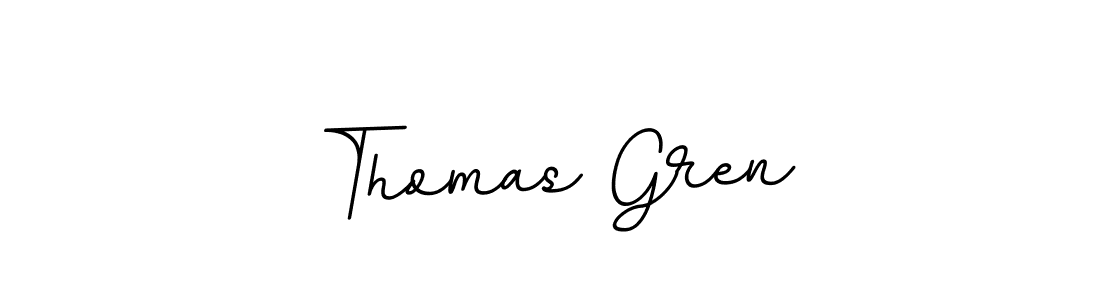 Make a beautiful signature design for name Thomas Gren. With this signature (BallpointsItalic-DORy9) style, you can create a handwritten signature for free. Thomas Gren signature style 11 images and pictures png