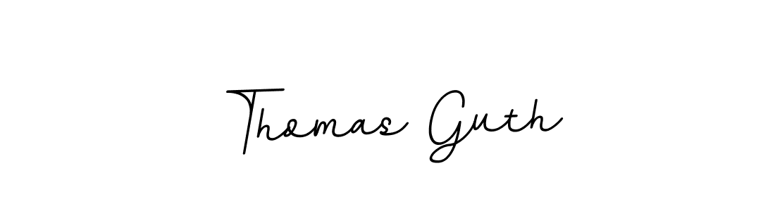 Thomas Guth stylish signature style. Best Handwritten Sign (BallpointsItalic-DORy9) for my name. Handwritten Signature Collection Ideas for my name Thomas Guth. Thomas Guth signature style 11 images and pictures png