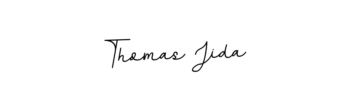 Use a signature maker to create a handwritten signature online. With this signature software, you can design (BallpointsItalic-DORy9) your own signature for name Thomas Jida. Thomas Jida signature style 11 images and pictures png