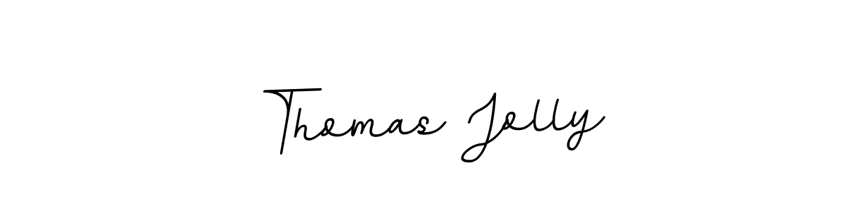 Make a beautiful signature design for name Thomas Jolly. With this signature (BallpointsItalic-DORy9) style, you can create a handwritten signature for free. Thomas Jolly signature style 11 images and pictures png