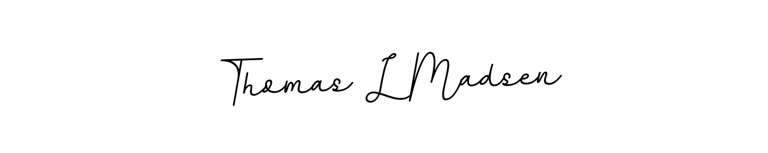 Check out images of Autograph of Thomas L Madsen name. Actor Thomas L Madsen Signature Style. BallpointsItalic-DORy9 is a professional sign style online. Thomas L Madsen signature style 11 images and pictures png
