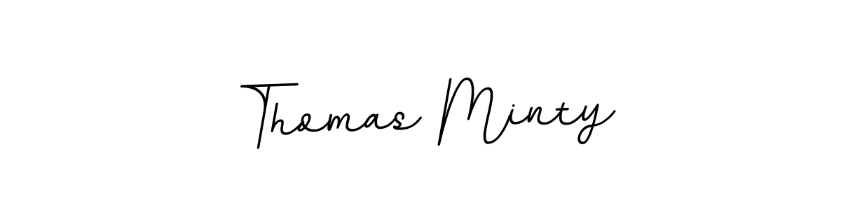 Thomas Minty stylish signature style. Best Handwritten Sign (BallpointsItalic-DORy9) for my name. Handwritten Signature Collection Ideas for my name Thomas Minty. Thomas Minty signature style 11 images and pictures png