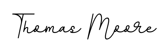 Create a beautiful signature design for name Thomas Moore. With this signature (BallpointsItalic-DORy9) fonts, you can make a handwritten signature for free. Thomas Moore signature style 11 images and pictures png