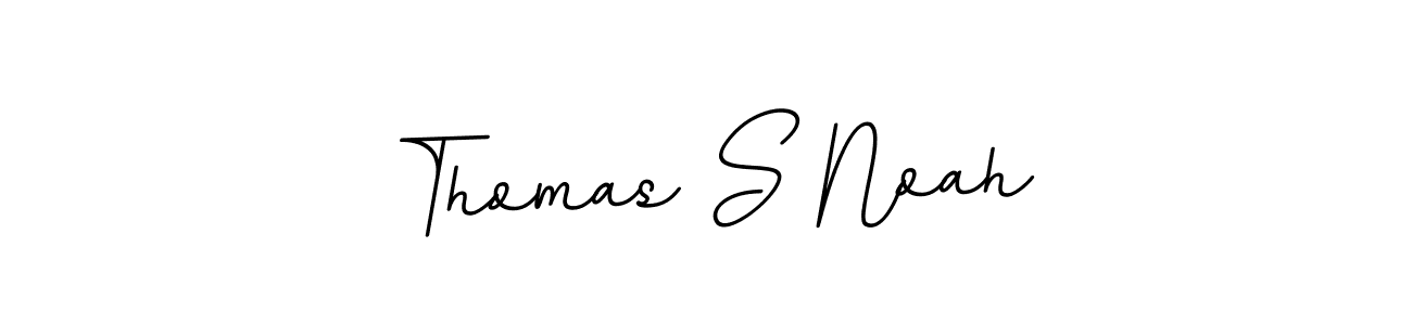 Thomas S Noah stylish signature style. Best Handwritten Sign (BallpointsItalic-DORy9) for my name. Handwritten Signature Collection Ideas for my name Thomas S Noah. Thomas S Noah signature style 11 images and pictures png