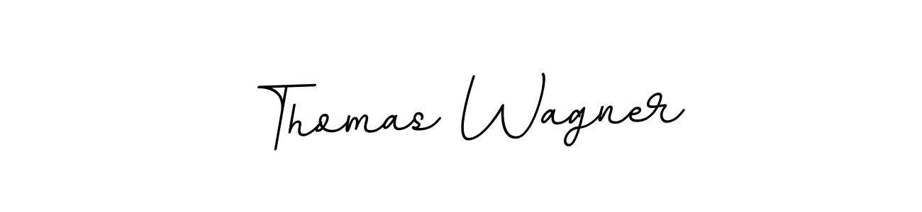 Make a beautiful signature design for name Thomas Wagner. With this signature (BallpointsItalic-DORy9) style, you can create a handwritten signature for free. Thomas Wagner signature style 11 images and pictures png