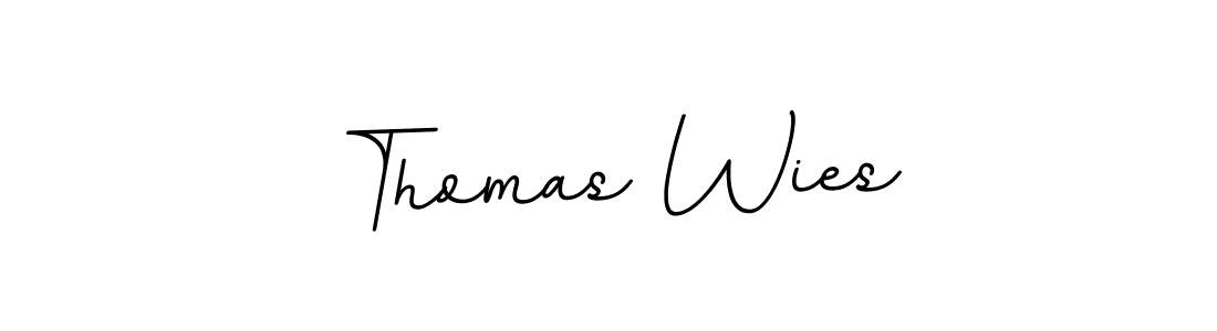 The best way (BallpointsItalic-DORy9) to make a short signature is to pick only two or three words in your name. The name Thomas Wies include a total of six letters. For converting this name. Thomas Wies signature style 11 images and pictures png