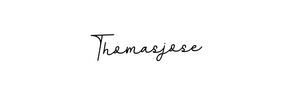 How to make Thomasjose signature? BallpointsItalic-DORy9 is a professional autograph style. Create handwritten signature for Thomasjose name. Thomasjose signature style 11 images and pictures png