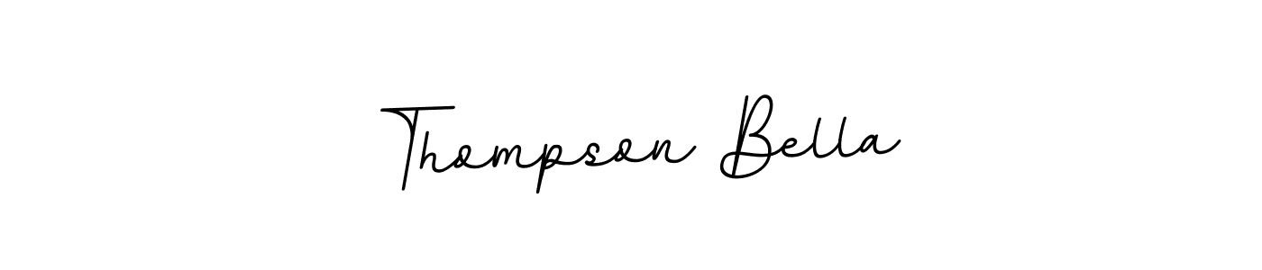 Create a beautiful signature design for name Thompson Bella. With this signature (BallpointsItalic-DORy9) fonts, you can make a handwritten signature for free. Thompson Bella signature style 11 images and pictures png