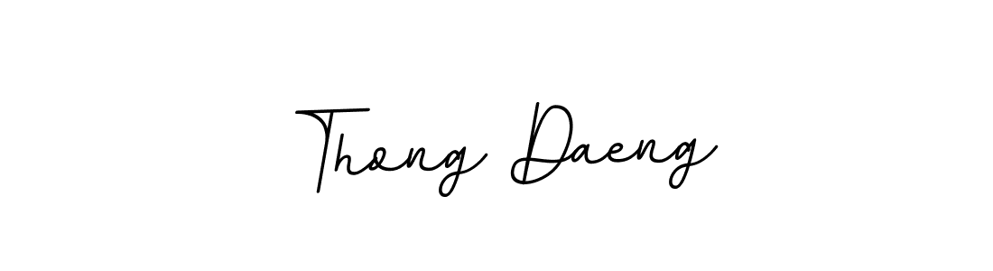 Create a beautiful signature design for name Thong Daeng. With this signature (BallpointsItalic-DORy9) fonts, you can make a handwritten signature for free. Thong Daeng signature style 11 images and pictures png