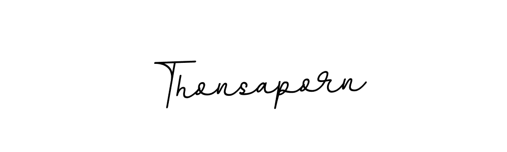 It looks lik you need a new signature style for name Thonsaporn. Design unique handwritten (BallpointsItalic-DORy9) signature with our free signature maker in just a few clicks. Thonsaporn signature style 11 images and pictures png