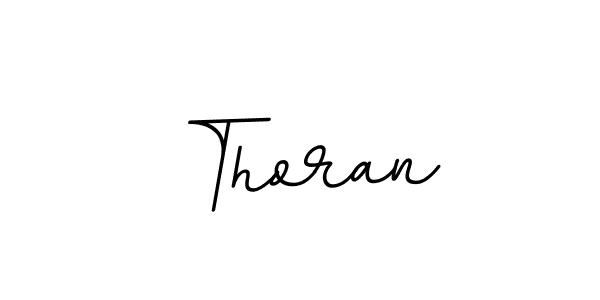Design your own signature with our free online signature maker. With this signature software, you can create a handwritten (BallpointsItalic-DORy9) signature for name Thoran. Thoran signature style 11 images and pictures png