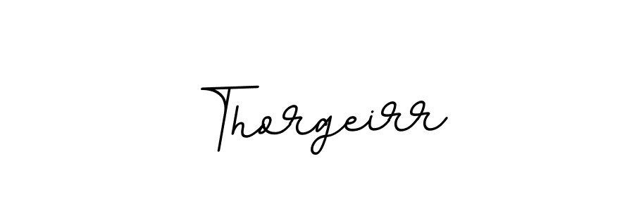 Check out images of Autograph of Thorgeirr name. Actor Thorgeirr Signature Style. BallpointsItalic-DORy9 is a professional sign style online. Thorgeirr signature style 11 images and pictures png