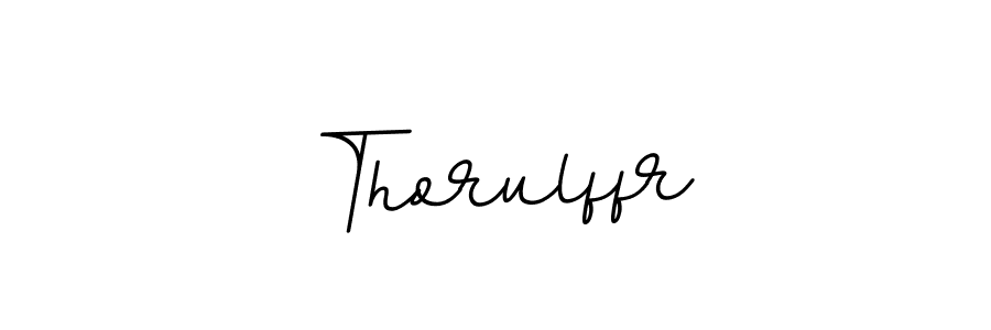 Design your own signature with our free online signature maker. With this signature software, you can create a handwritten (BallpointsItalic-DORy9) signature for name Thorulffr. Thorulffr signature style 11 images and pictures png