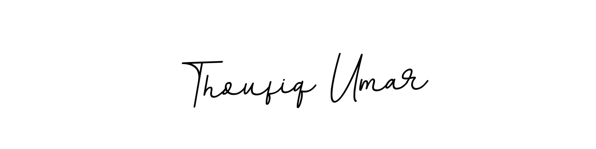Thoufiq Umar stylish signature style. Best Handwritten Sign (BallpointsItalic-DORy9) for my name. Handwritten Signature Collection Ideas for my name Thoufiq Umar. Thoufiq Umar signature style 11 images and pictures png
