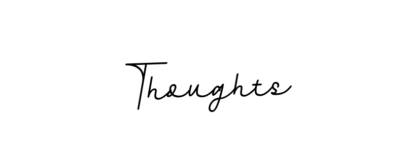 Make a beautiful signature design for name Thoughts. Use this online signature maker to create a handwritten signature for free. Thoughts signature style 11 images and pictures png