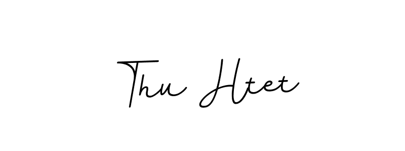 Use a signature maker to create a handwritten signature online. With this signature software, you can design (BallpointsItalic-DORy9) your own signature for name Thu Htet. Thu Htet signature style 11 images and pictures png