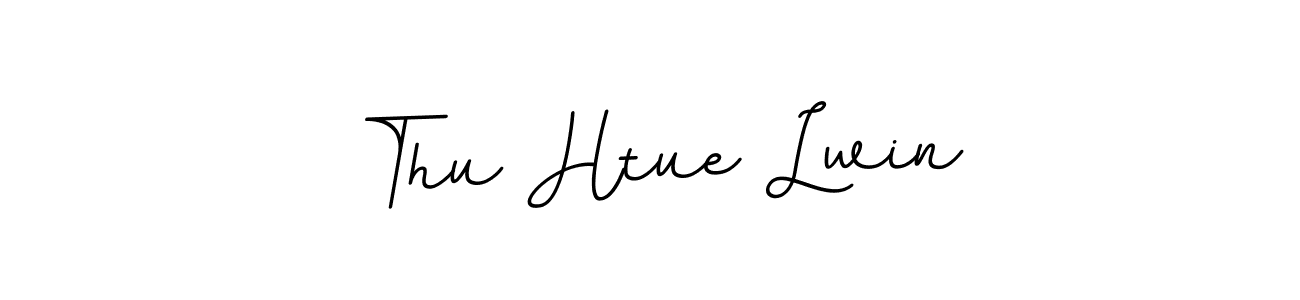 Design your own signature with our free online signature maker. With this signature software, you can create a handwritten (BallpointsItalic-DORy9) signature for name Thu Htue Lwin. Thu Htue Lwin signature style 11 images and pictures png