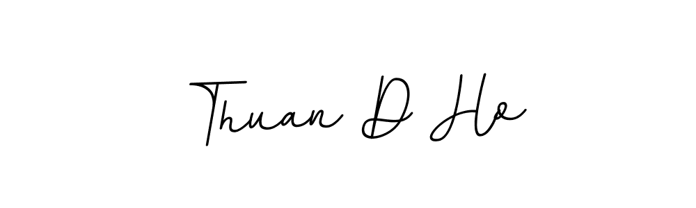 The best way (BallpointsItalic-DORy9) to make a short signature is to pick only two or three words in your name. The name Thuan D Ho include a total of six letters. For converting this name. Thuan D Ho signature style 11 images and pictures png