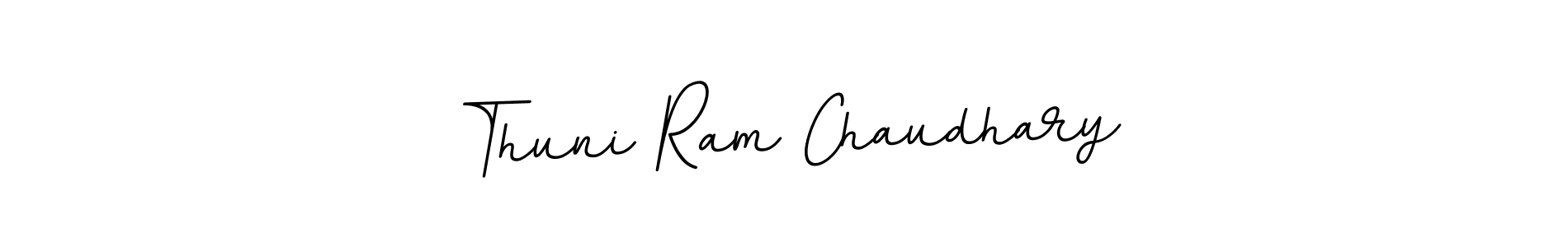 The best way (BallpointsItalic-DORy9) to make a short signature is to pick only two or three words in your name. The name Thuni Ram Chaudhary include a total of six letters. For converting this name. Thuni Ram Chaudhary signature style 11 images and pictures png