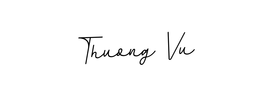 Use a signature maker to create a handwritten signature online. With this signature software, you can design (BallpointsItalic-DORy9) your own signature for name Thuong Vu. Thuong Vu signature style 11 images and pictures png