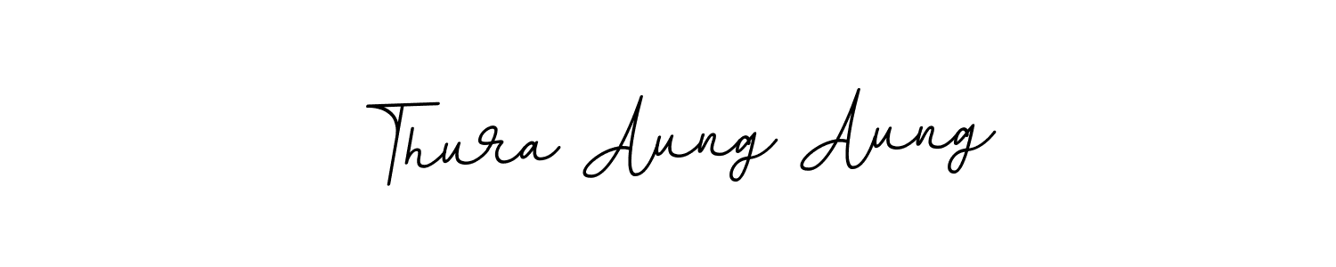 How to make Thura Aung Aung signature? BallpointsItalic-DORy9 is a professional autograph style. Create handwritten signature for Thura Aung Aung name. Thura Aung Aung signature style 11 images and pictures png