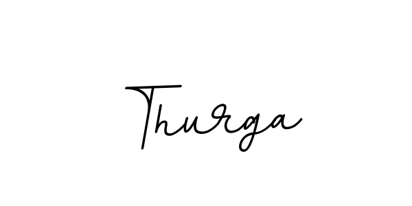Make a beautiful signature design for name Thurga. With this signature (BallpointsItalic-DORy9) style, you can create a handwritten signature for free. Thurga signature style 11 images and pictures png