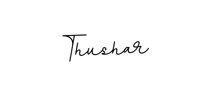 How to make Thushar signature? BallpointsItalic-DORy9 is a professional autograph style. Create handwritten signature for Thushar name. Thushar signature style 11 images and pictures png