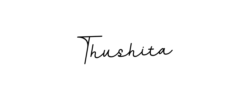 How to make Thushita signature? BallpointsItalic-DORy9 is a professional autograph style. Create handwritten signature for Thushita name. Thushita signature style 11 images and pictures png