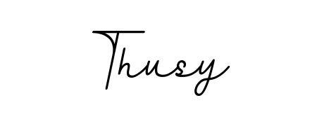 The BallpointsItalic-DORy9 handwriting style adds charm and authenticity to name Thusy. A wonderful choice for personal thank-you notes. Thusy signature style 11 images and pictures png