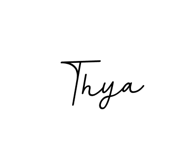 The best way (BallpointsItalic-DORy9) to make a short signature is to pick only two or three words in your name. The name Thya include a total of six letters. For converting this name. Thya signature style 11 images and pictures png