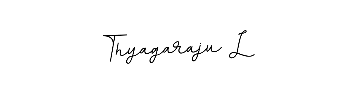 The best way (BallpointsItalic-DORy9) to make a short signature is to pick only two or three words in your name. The name Thyagaraju L include a total of six letters. For converting this name. Thyagaraju L signature style 11 images and pictures png