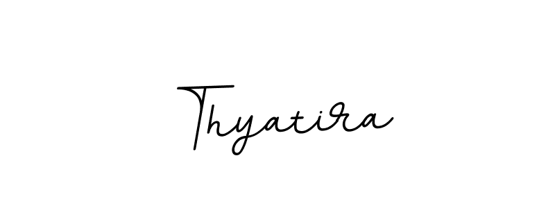 Use a signature maker to create a handwritten signature online. With this signature software, you can design (BallpointsItalic-DORy9) your own signature for name Thyatira. Thyatira signature style 11 images and pictures png