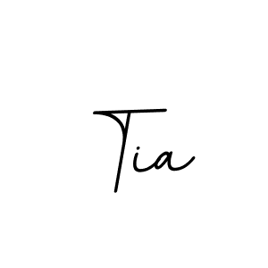 How to make Tia name signature. Use BallpointsItalic-DORy9 style for creating short signs online. This is the latest handwritten sign. Tia signature style 11 images and pictures png