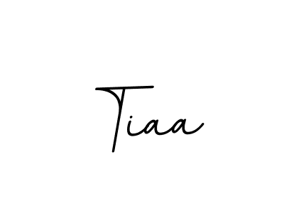 You should practise on your own different ways (BallpointsItalic-DORy9) to write your name (Tiaa) in signature. don't let someone else do it for you. Tiaa signature style 11 images and pictures png