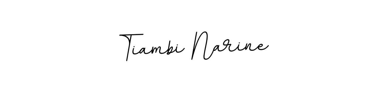 BallpointsItalic-DORy9 is a professional signature style that is perfect for those who want to add a touch of class to their signature. It is also a great choice for those who want to make their signature more unique. Get Tiambi Narine name to fancy signature for free. Tiambi Narine signature style 11 images and pictures png