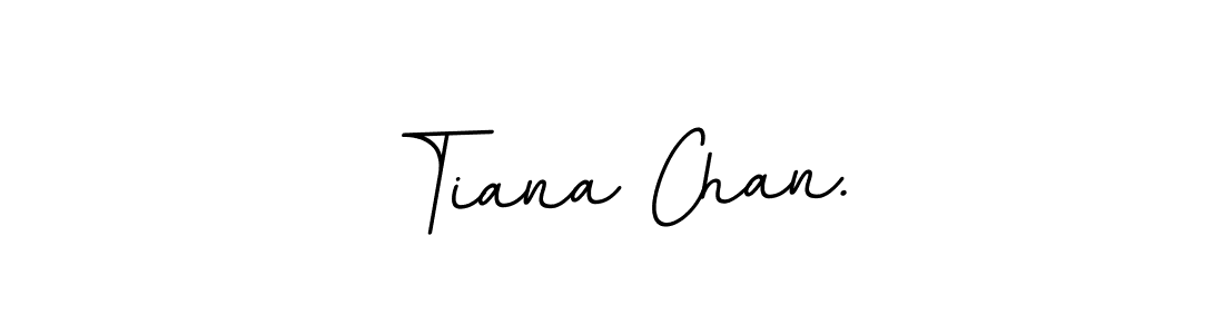 Design your own signature with our free online signature maker. With this signature software, you can create a handwritten (BallpointsItalic-DORy9) signature for name Tiana Chan.. Tiana Chan. signature style 11 images and pictures png