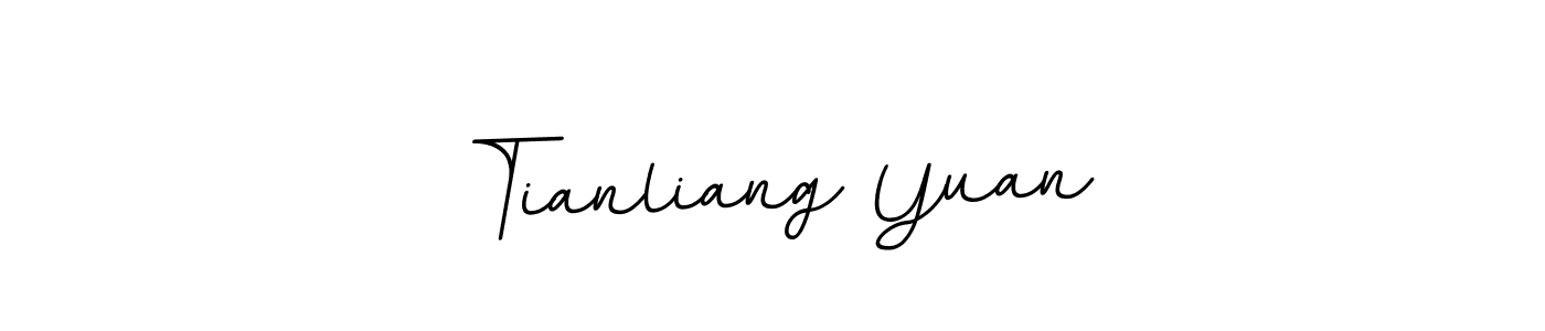 BallpointsItalic-DORy9 is a professional signature style that is perfect for those who want to add a touch of class to their signature. It is also a great choice for those who want to make their signature more unique. Get Tianliang Yuan name to fancy signature for free. Tianliang Yuan signature style 11 images and pictures png